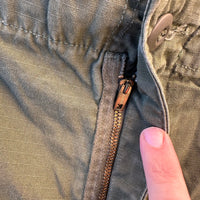 1960’s Vietnam War Mint Ripstop Jungle Pants Large Short