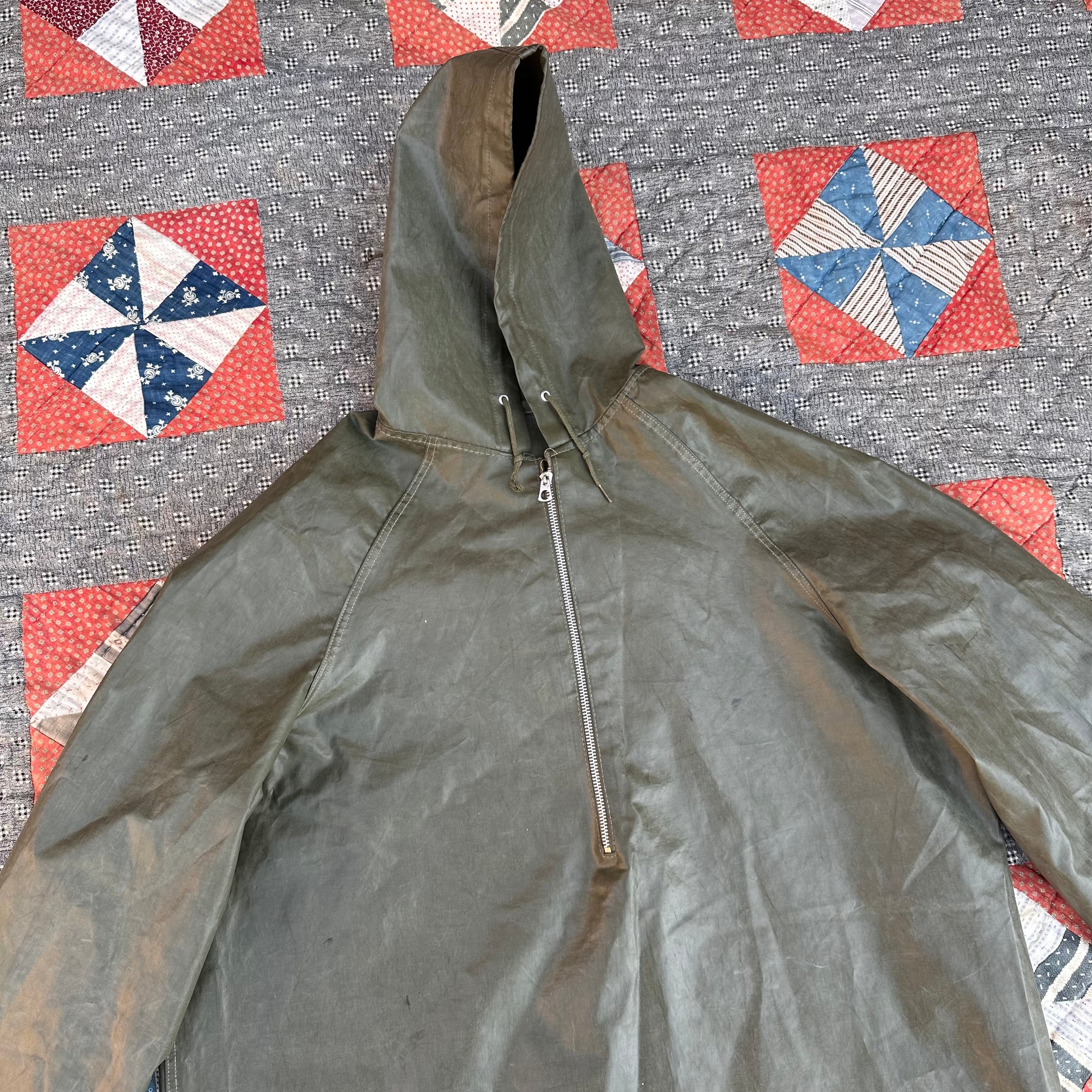 1940’s/50’s US Navy Modified Foul Weather Smock 25” Chest