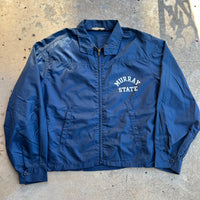 1960’s Murray State Champion Brand Nylon Windbreaker Jacket Size Large