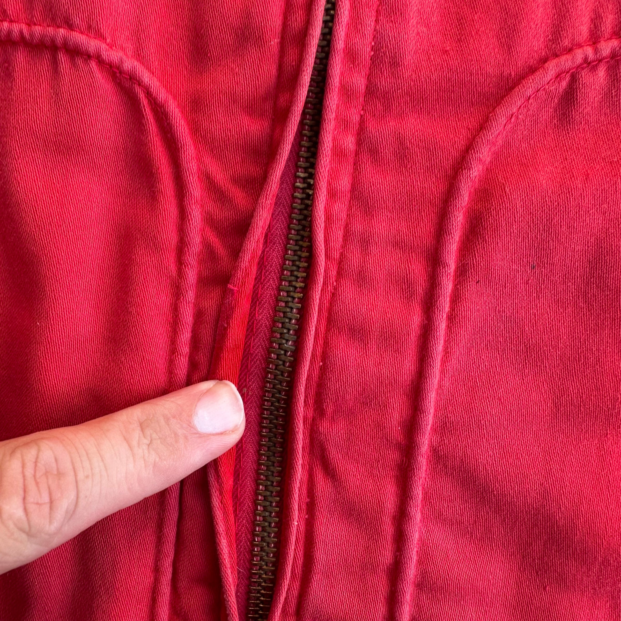 1960’s Kiekhafer Mercury Patched Cotton Jacket Small