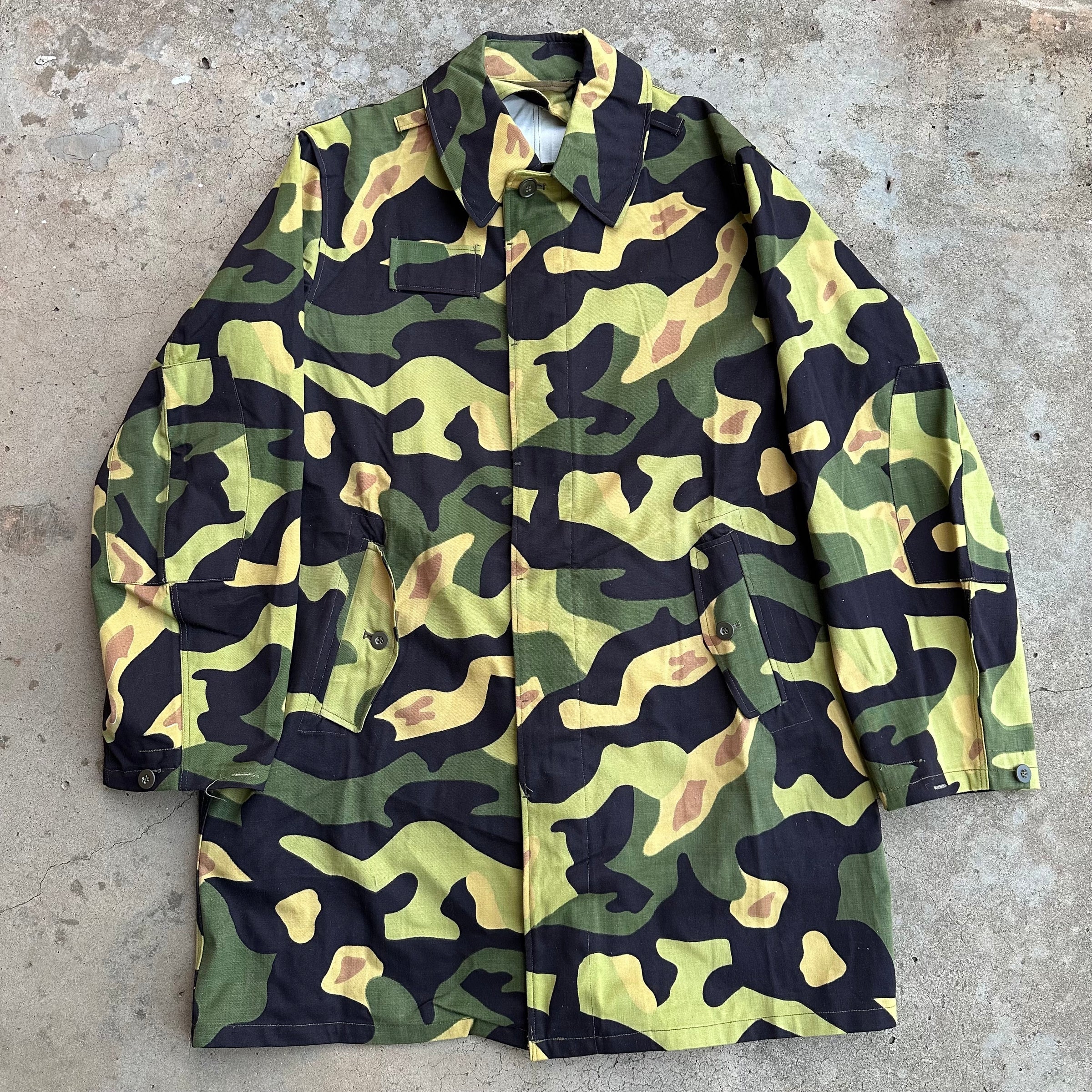 1960’s Deadstock Czech MLOK Salamander Camo Jacket Medium