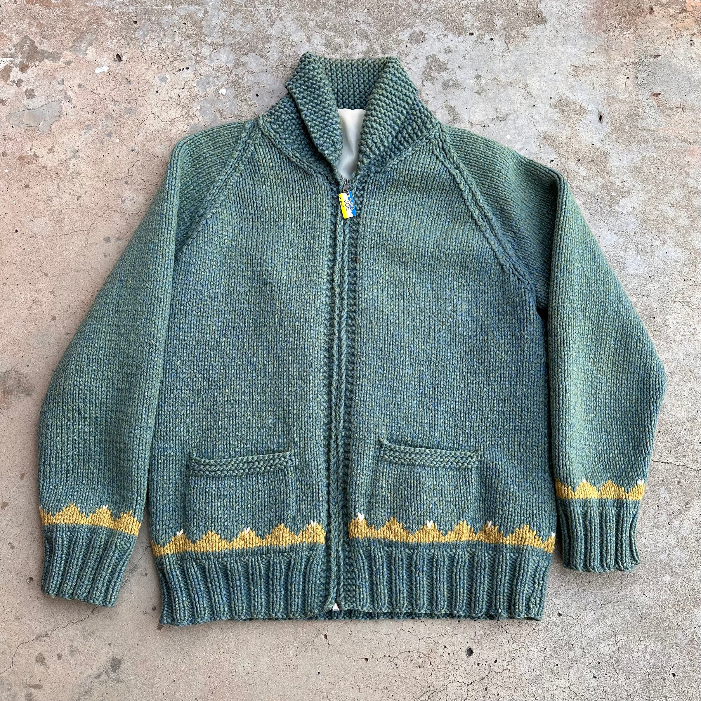1950’s/60’s Alaska Cowichan Sweater M/L