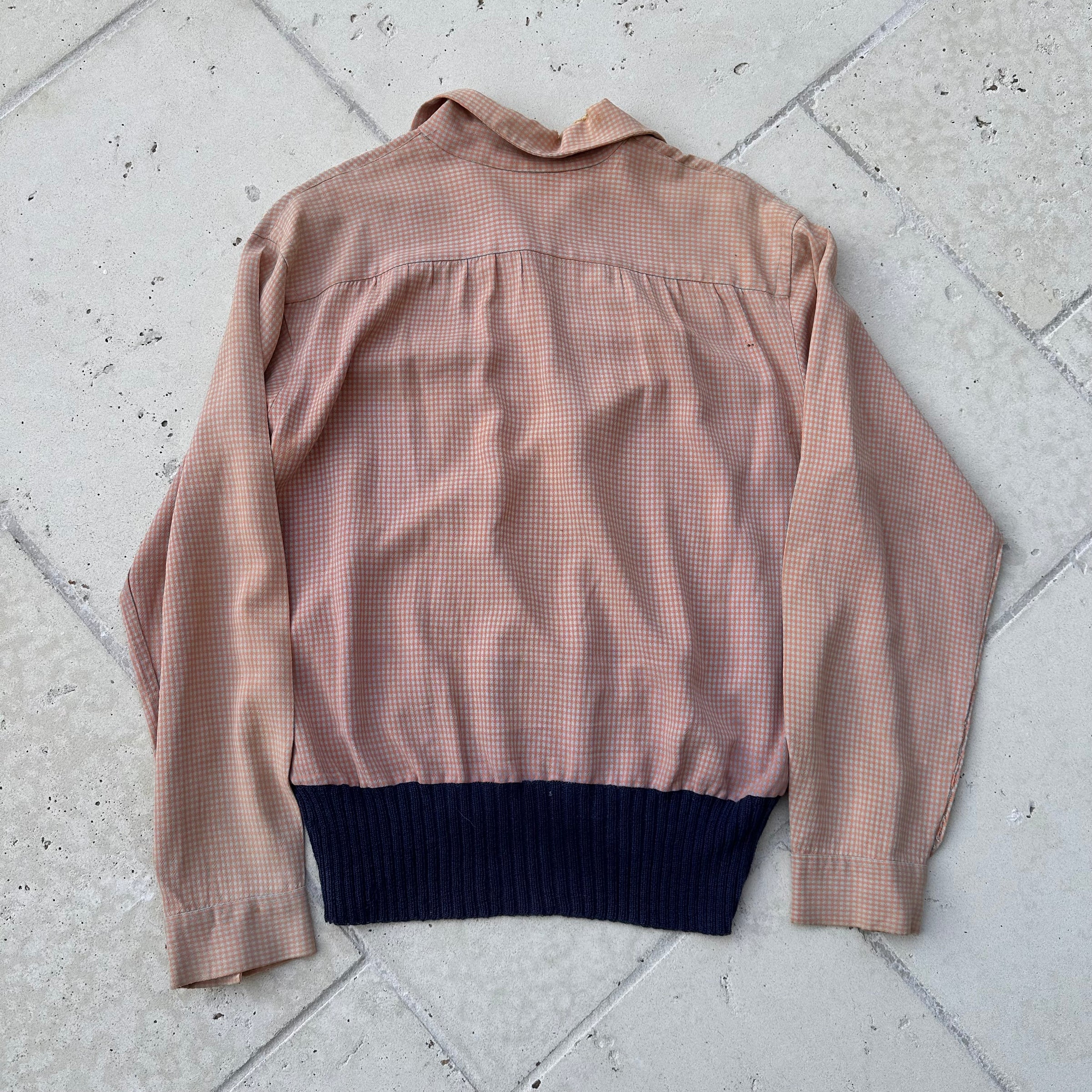 1950’s Ripley Gabardine Gaucho Shirt Medium