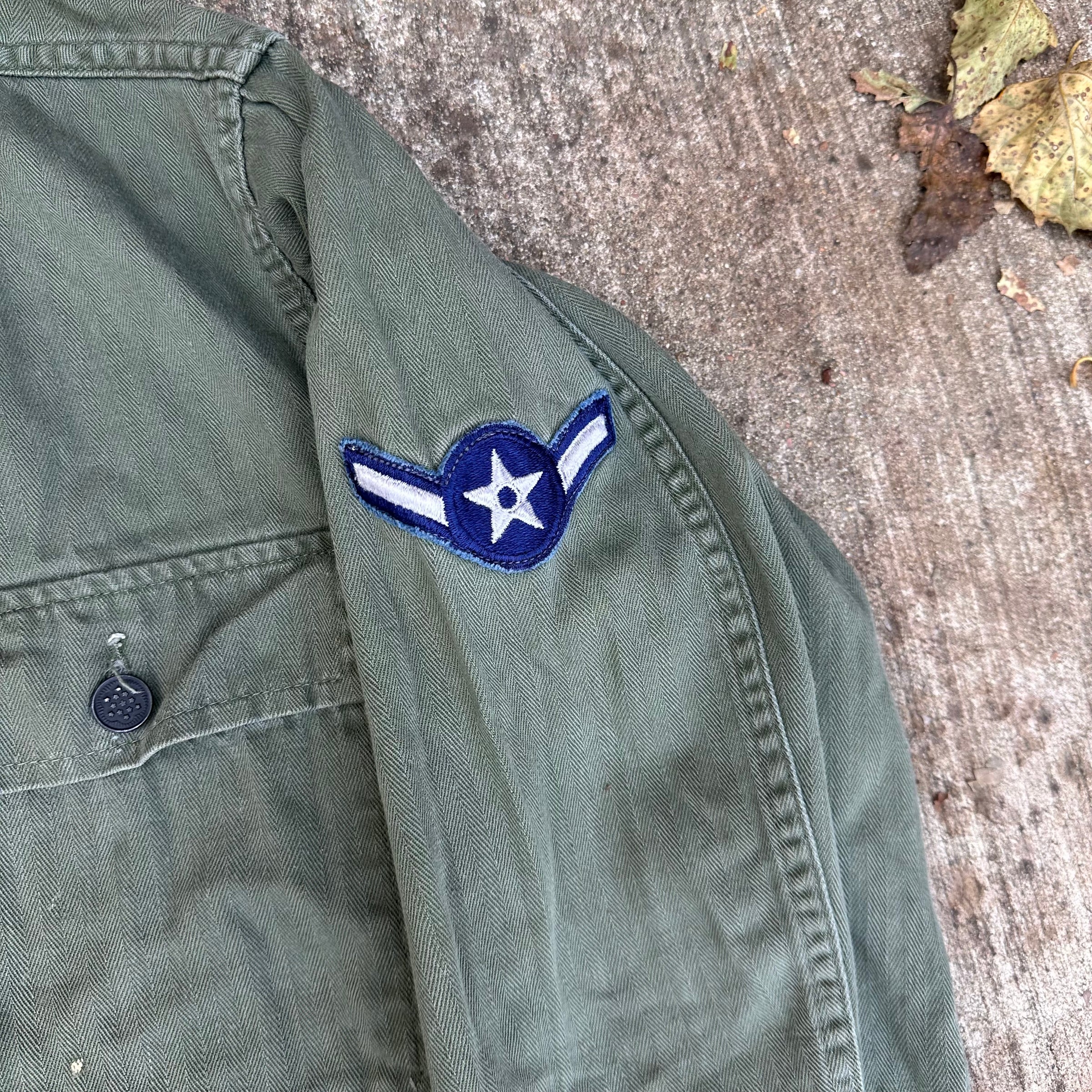 1950’s USAF HBT Fatigue Shirt Medium