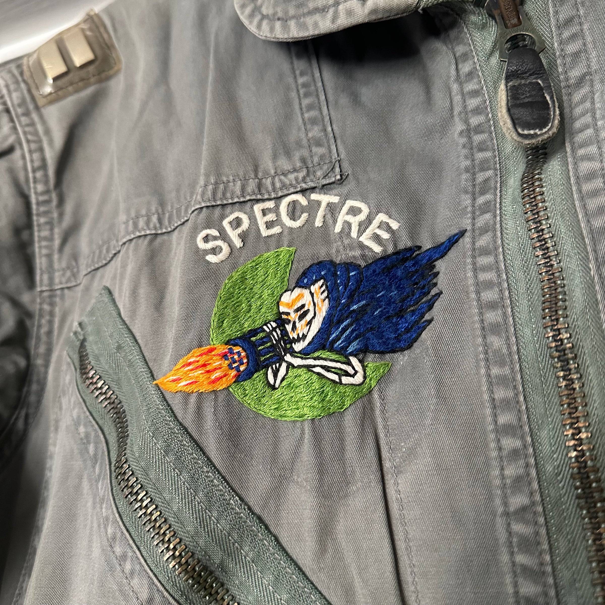 1960’s Vietnam War USAF Spectre AC-130 Party Suit K-2B Coveralls Small Regular