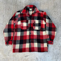 1940’s/50’s Monterey Plaid Wool CPO Shirt Medium