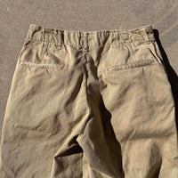 1940’s WWII US Army M-45 Khaki Pants 30” x 29”