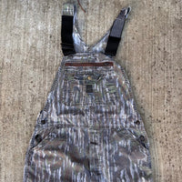 1990’s Liberty Real-Tree Camo Double Knee Overalls 34” x 30”