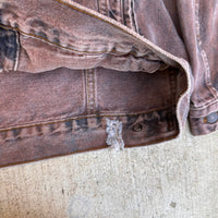 1980’s Overdyed Levi’s Denim Trucker Jacket 23” Chest