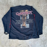 1993 Gorefest “False” Euro Tour Longsleeve T-Shirt XL