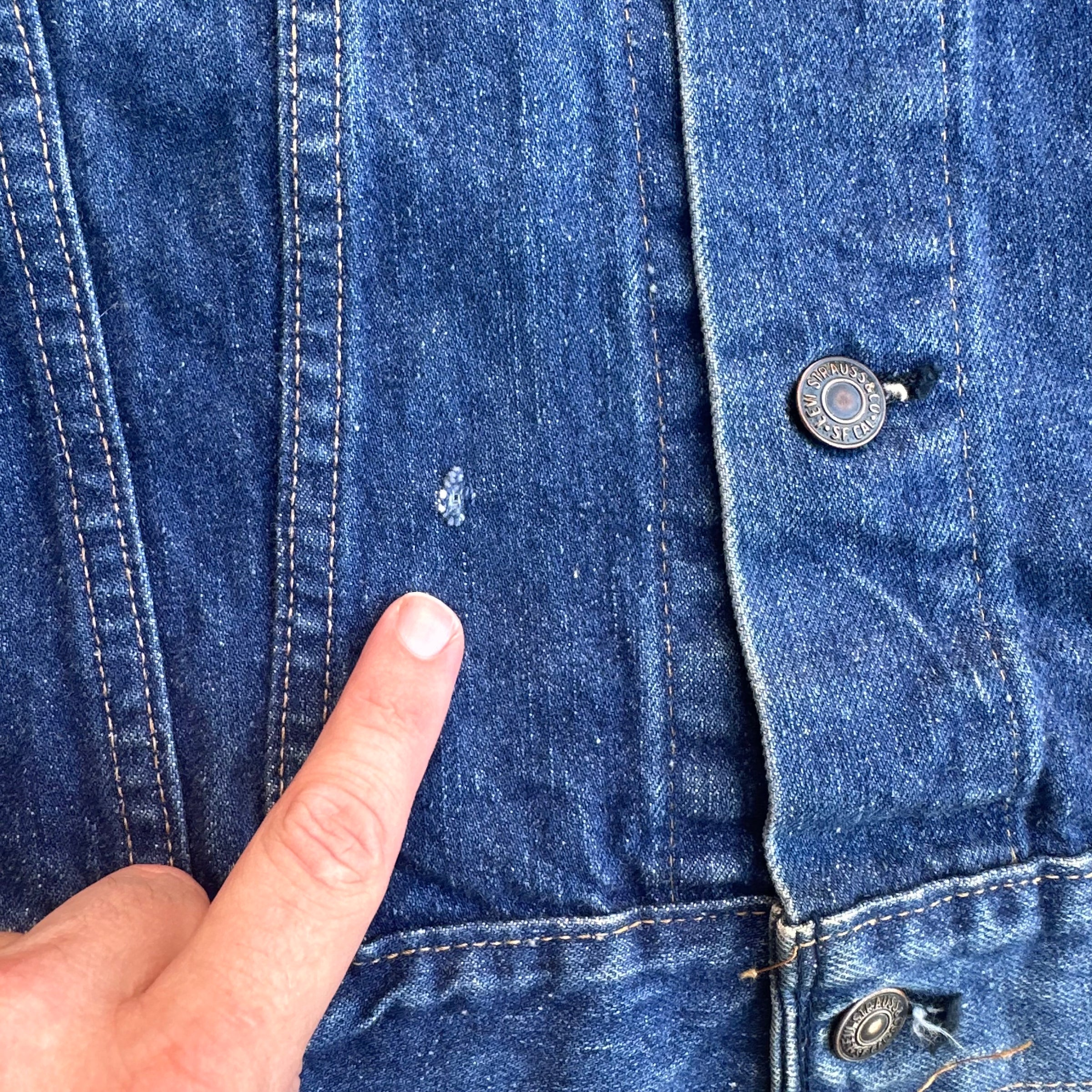 1970’s Levi’s Type 3 Denim Jacket 22" Chest