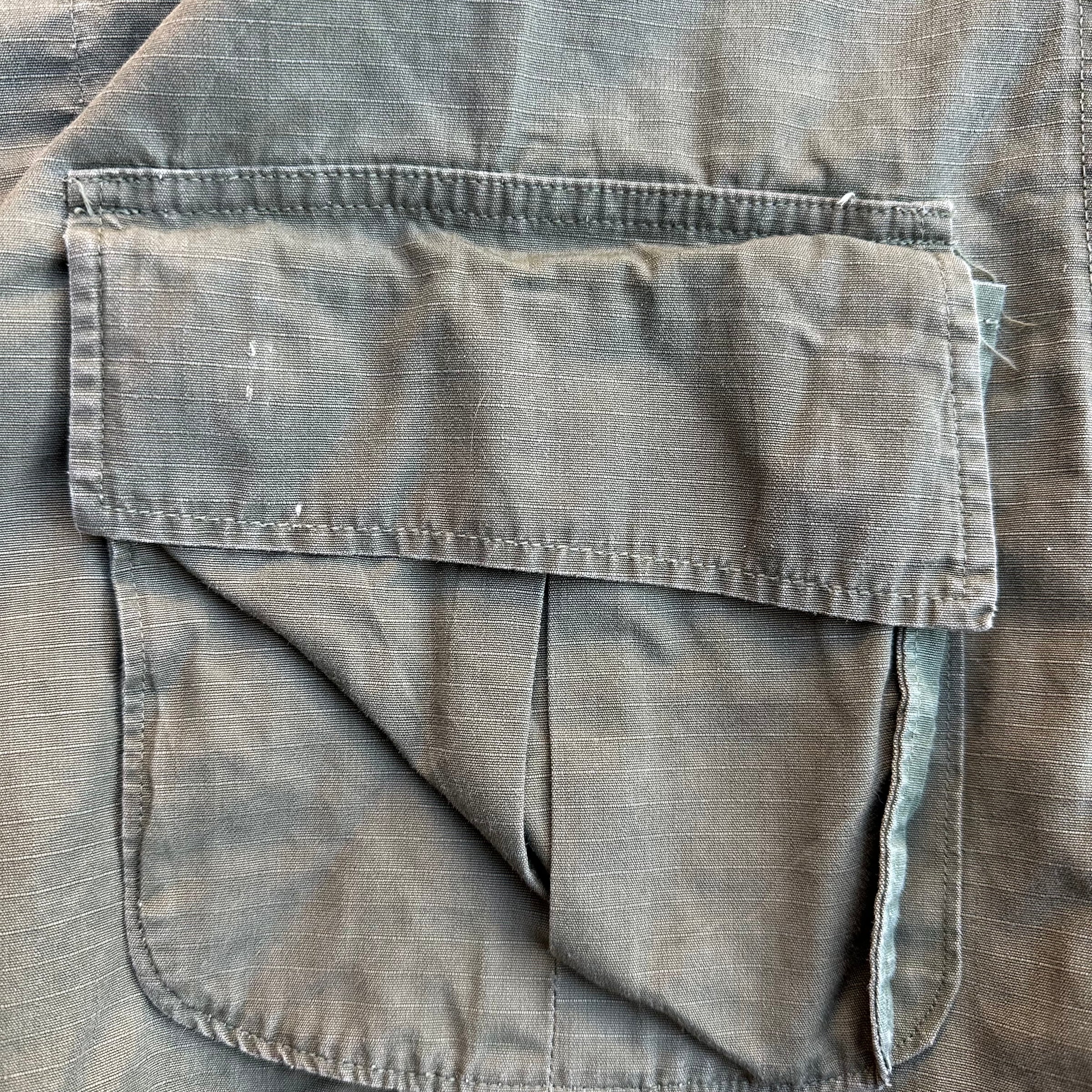 1960’s Vietnam War Patched US Army Senior Aviator Jungle Jacket Medium Long