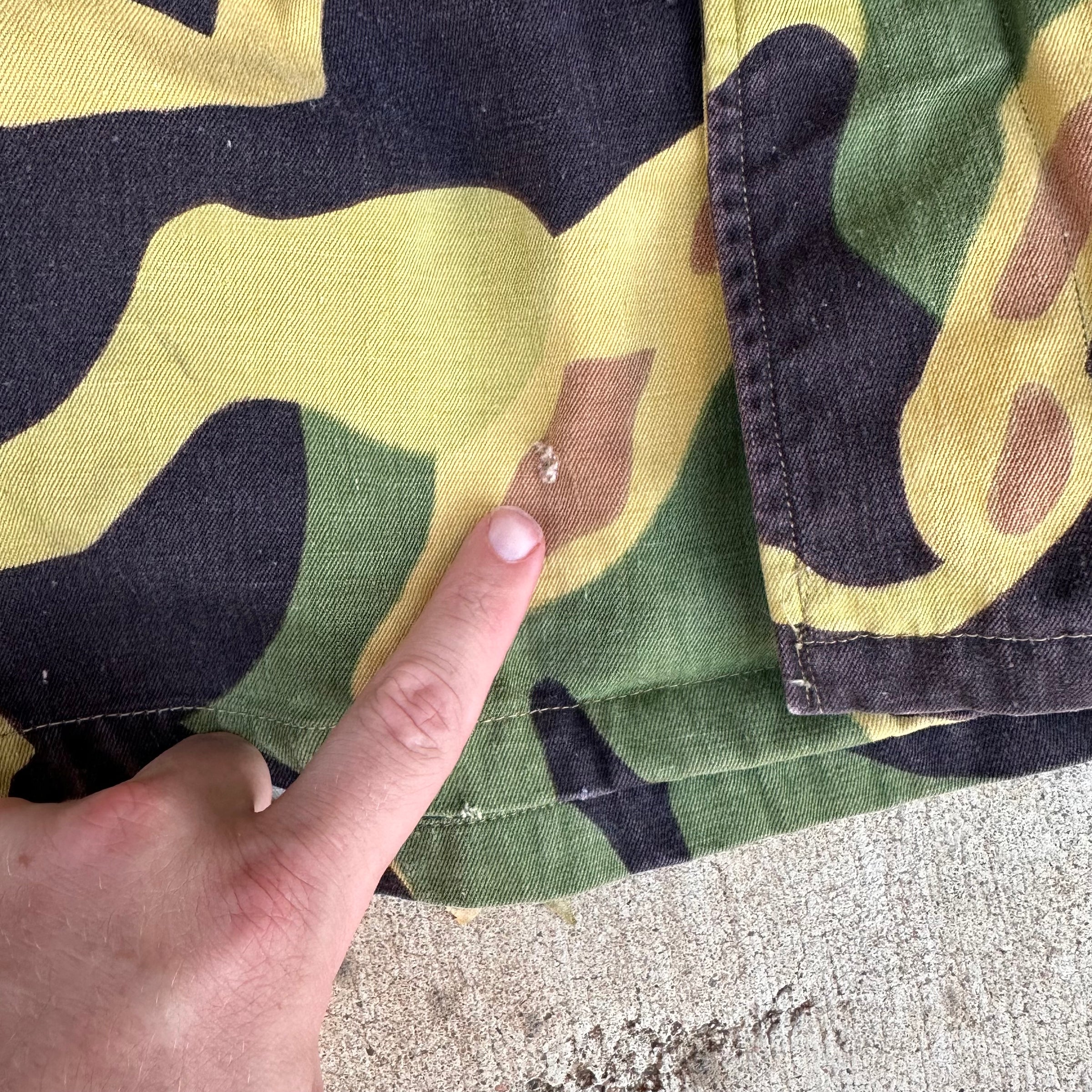 1960’s Czech MLOK Salamander Camo Jacket Large
