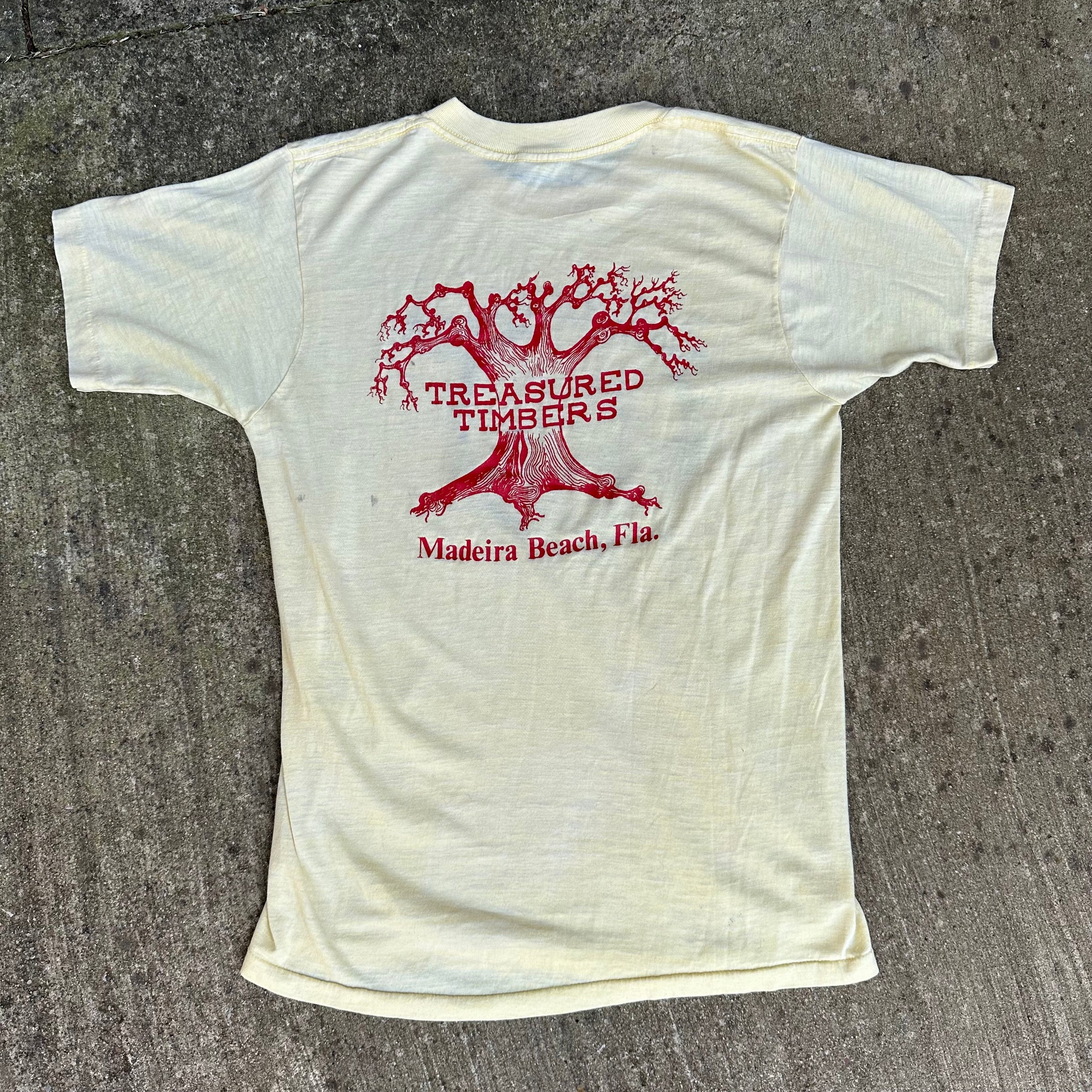 1970’s Treasured Timbers Pirate T-Shirt Small