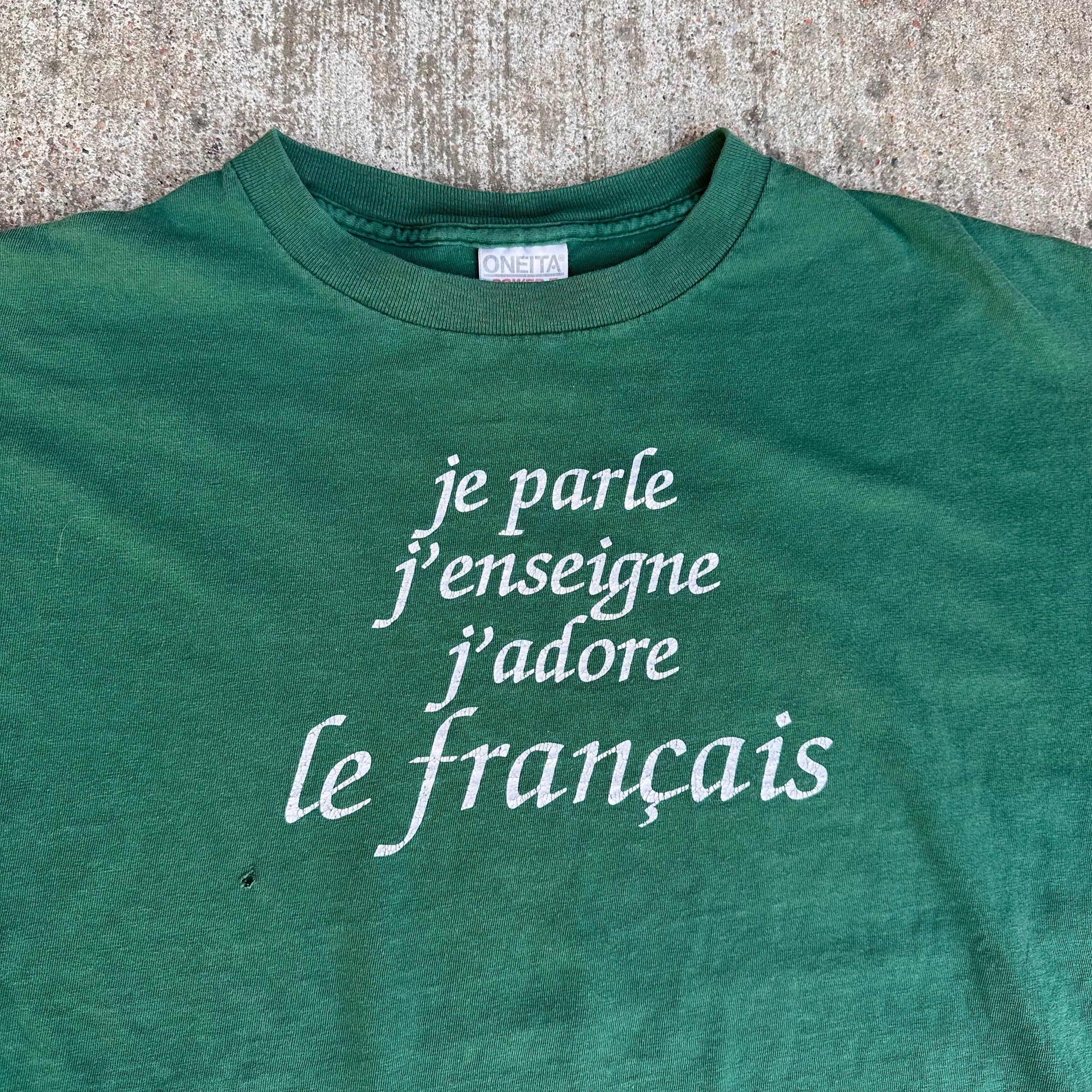 1990’s French Teacher T-Shirt XXL