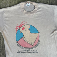 1978 Northern Illinois University 6th Annual Erotic Film Festival T-Shirt S/M