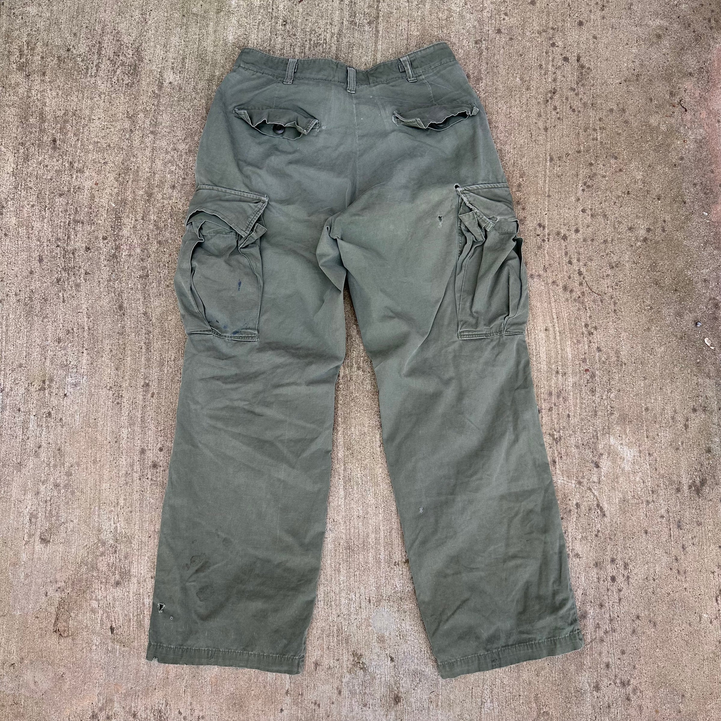 1960’s Vietnam War Poplin Jungle Pants Small Short