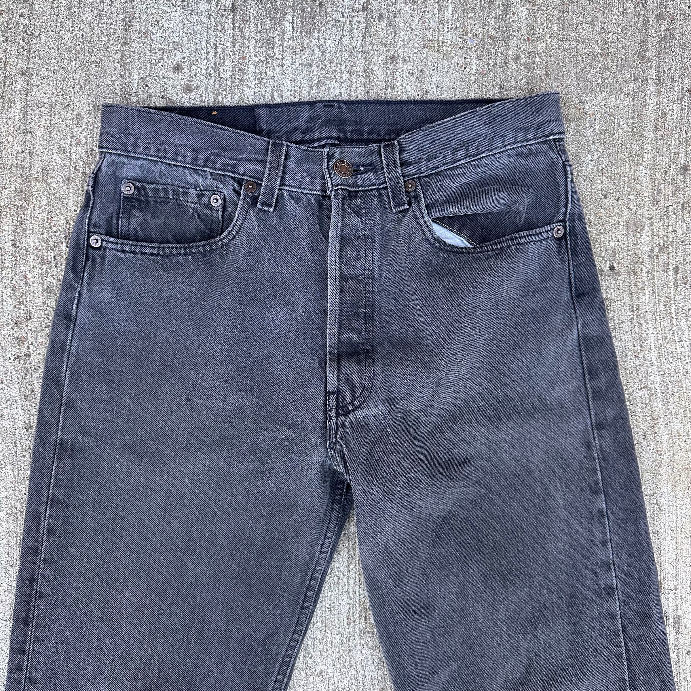 1990’s Black Levi’s 501 Denim Jeans 30” x 31”