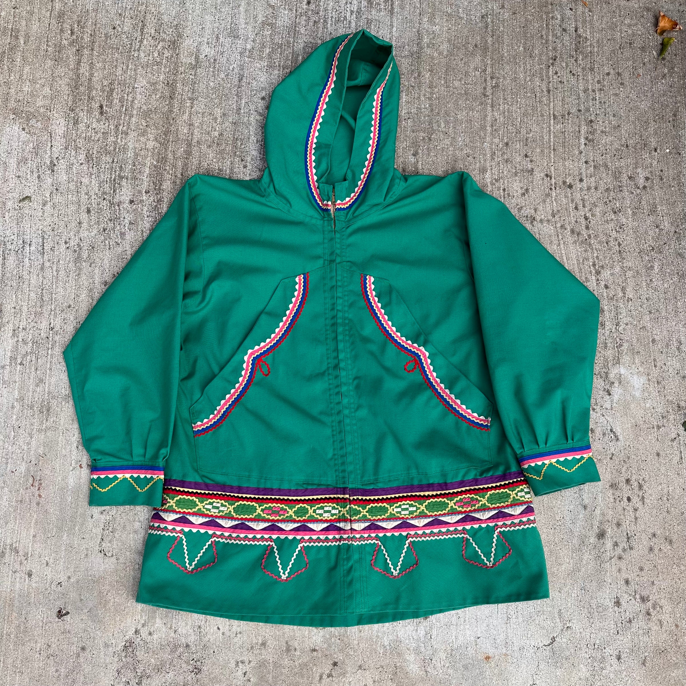 1950’s “Eskimo Maid” Cotton Parka Large