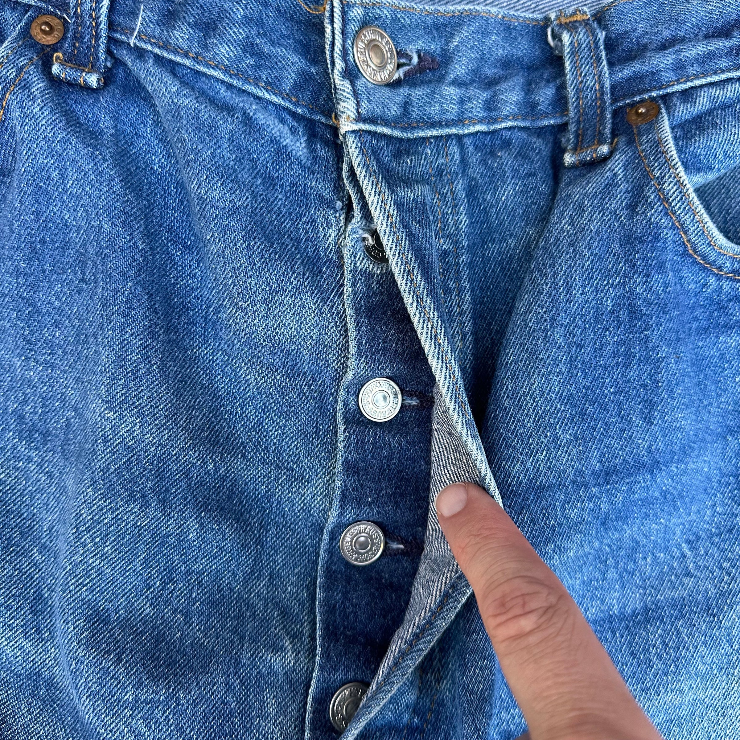 1980’s Levi’s 501 Denim Jeans 34” x 32”