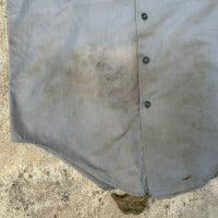 1970’s Coop Patched Two Tone Work Shirt Large