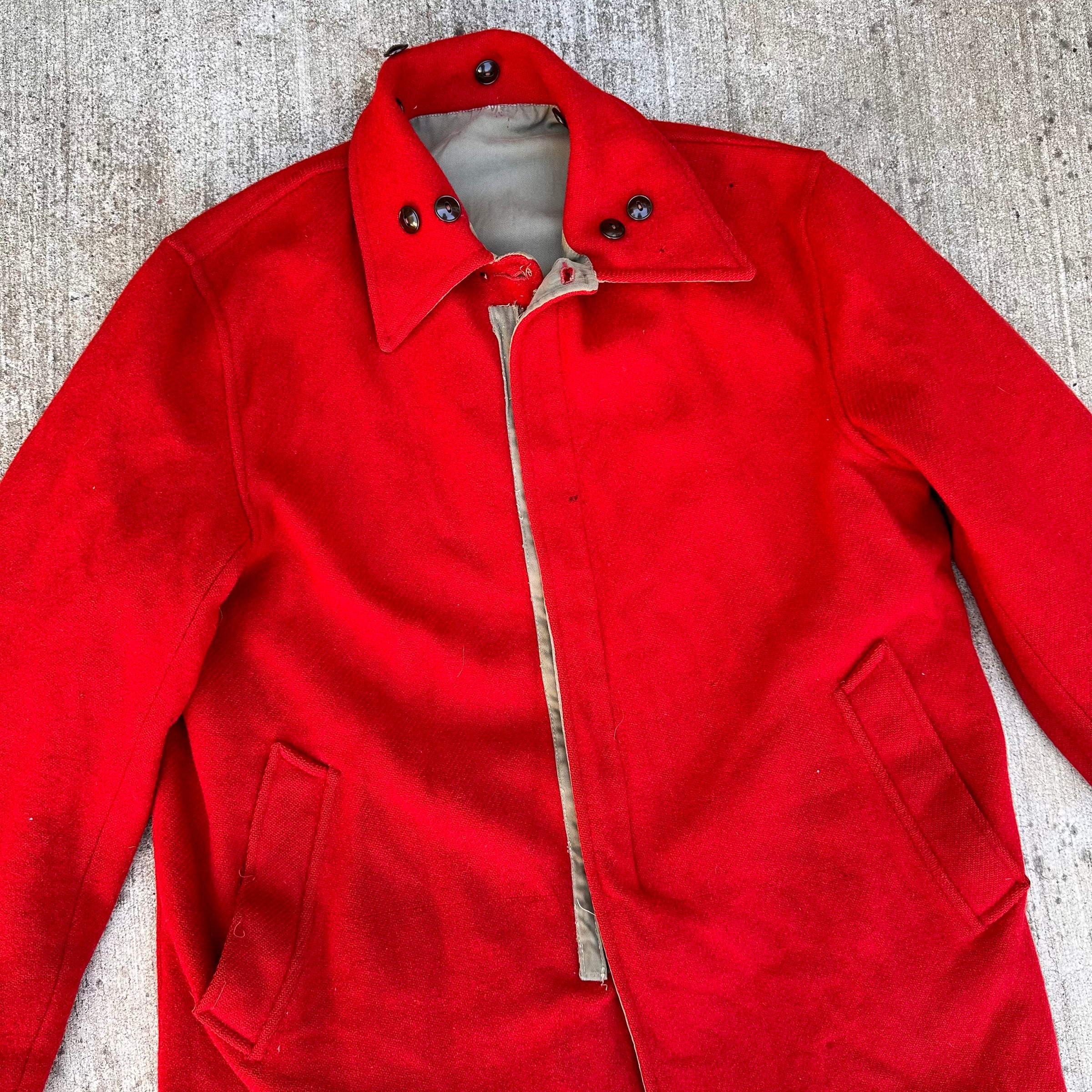 1940’s/50’s Dewey’s Sport Shop Reversible Wool Lined Cotton Jacket Large