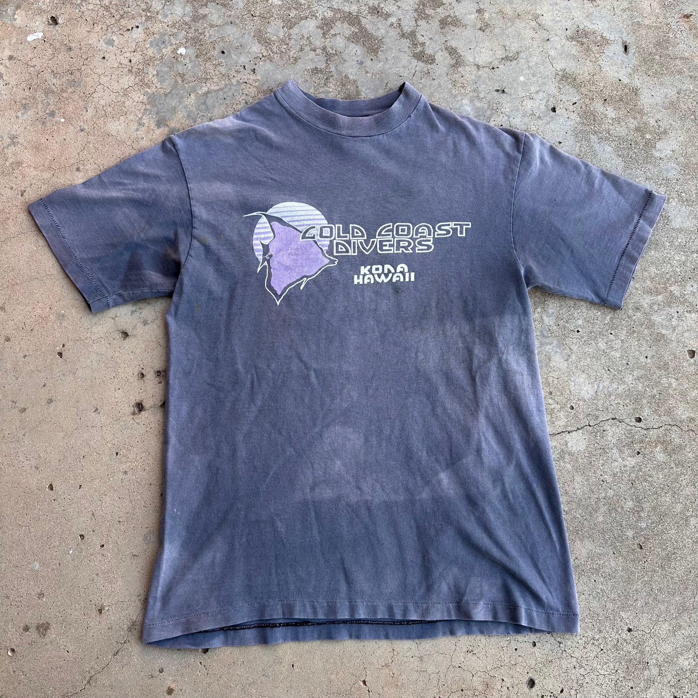 1980’s Gold Coast Divers Hawaii T-Shirt Small