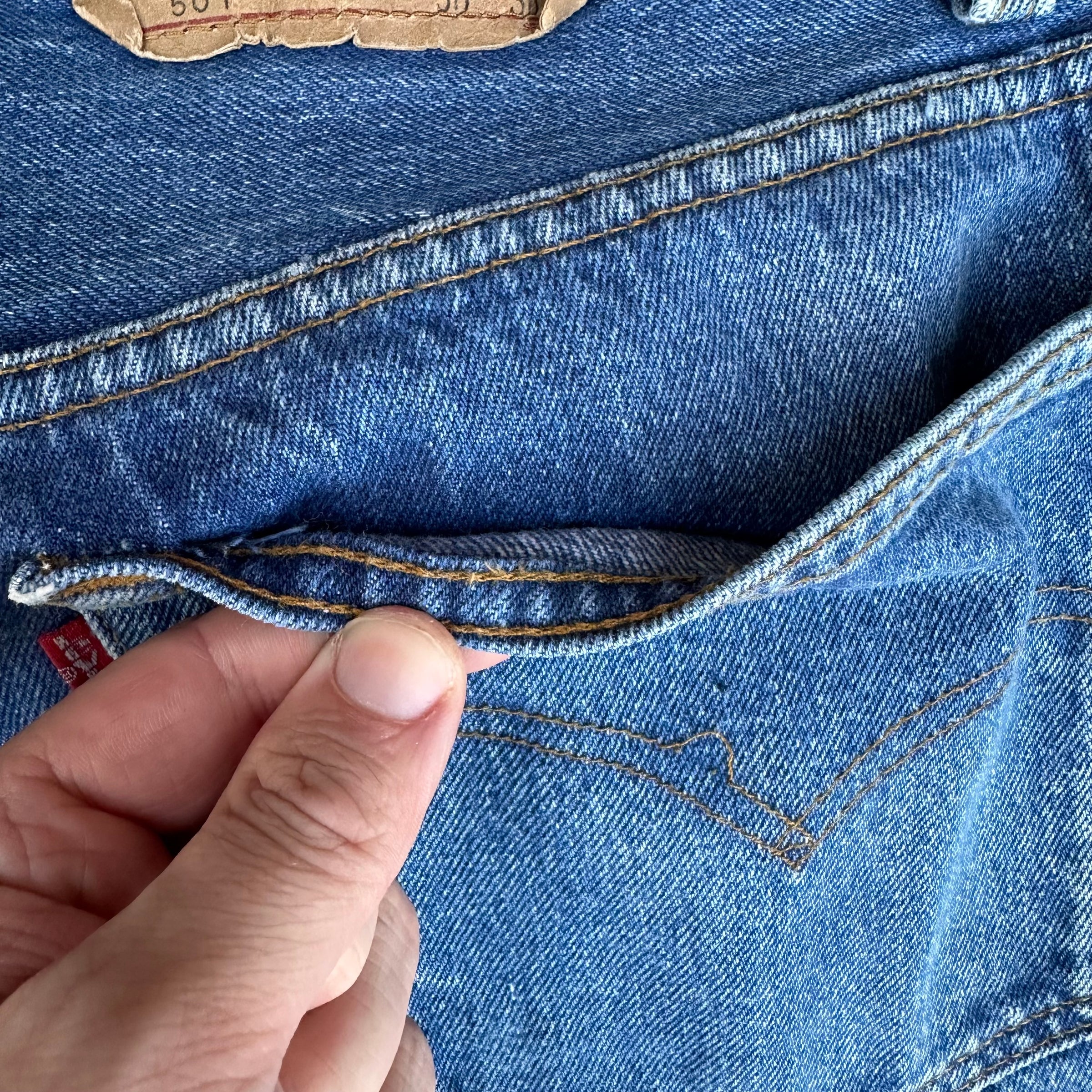 1980’s Levi’s 501 Denim Jeans 34” x 32”