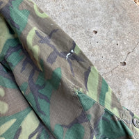 1960’s Vietnam War ERDL Camo Jungle Jacket Large Regular