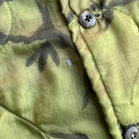 1960’s/70’s Vietnam War ERDL Poncho Liner Vest 26” Chest