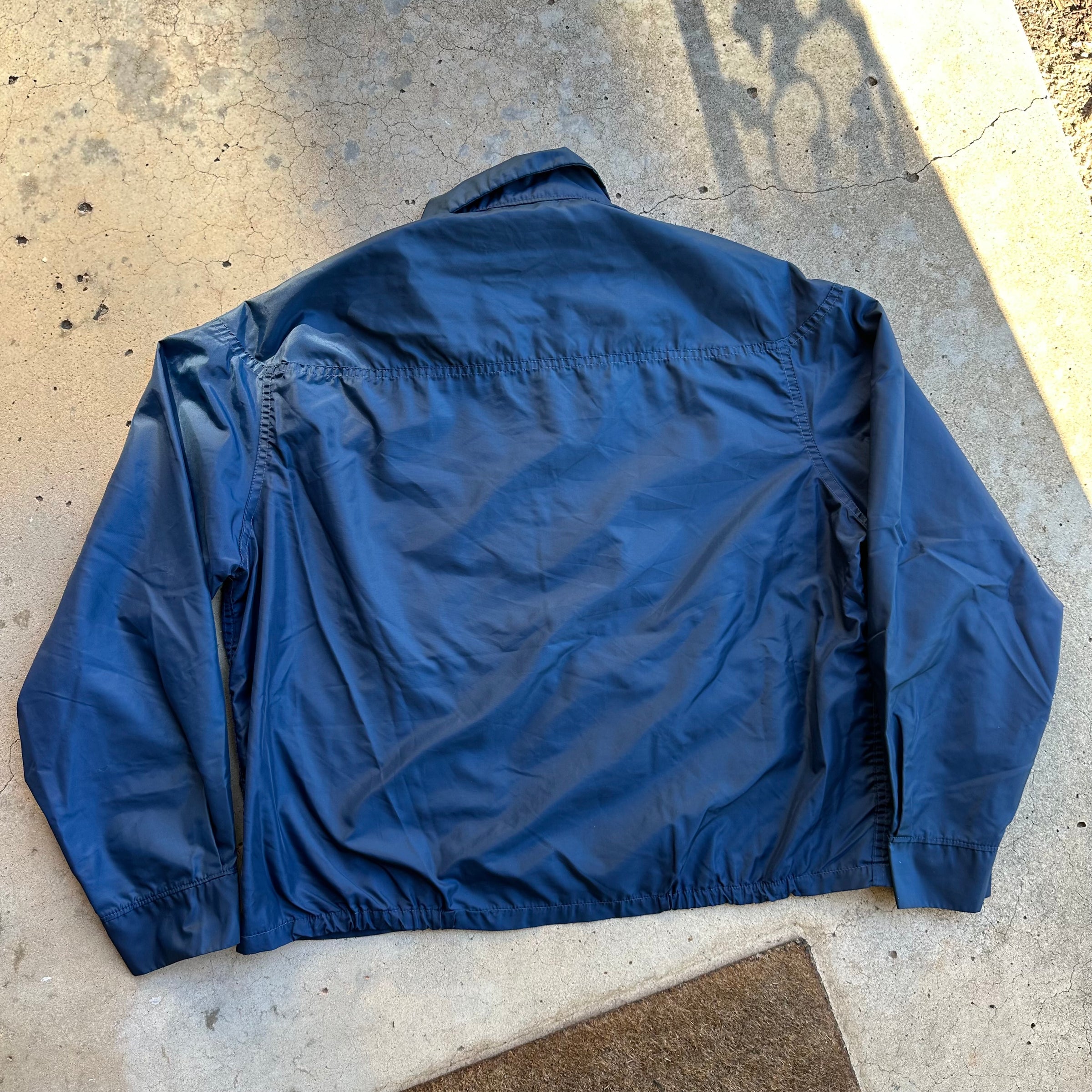 1960’s Murray State Champion Brand Nylon Windbreaker Jacket Size Large