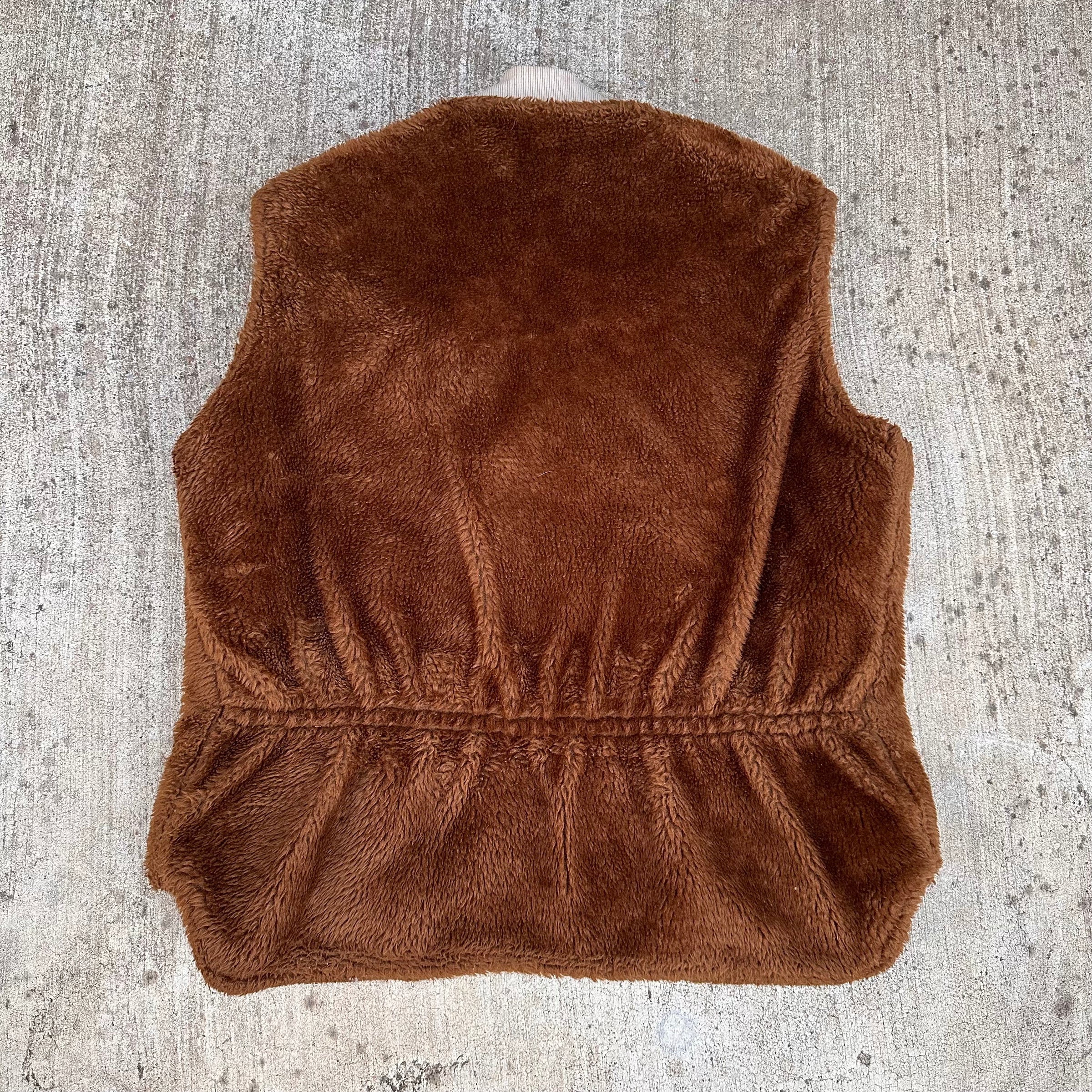 1970’s Panhandle Slim Reversible Fleece Quilted Vest Size 44