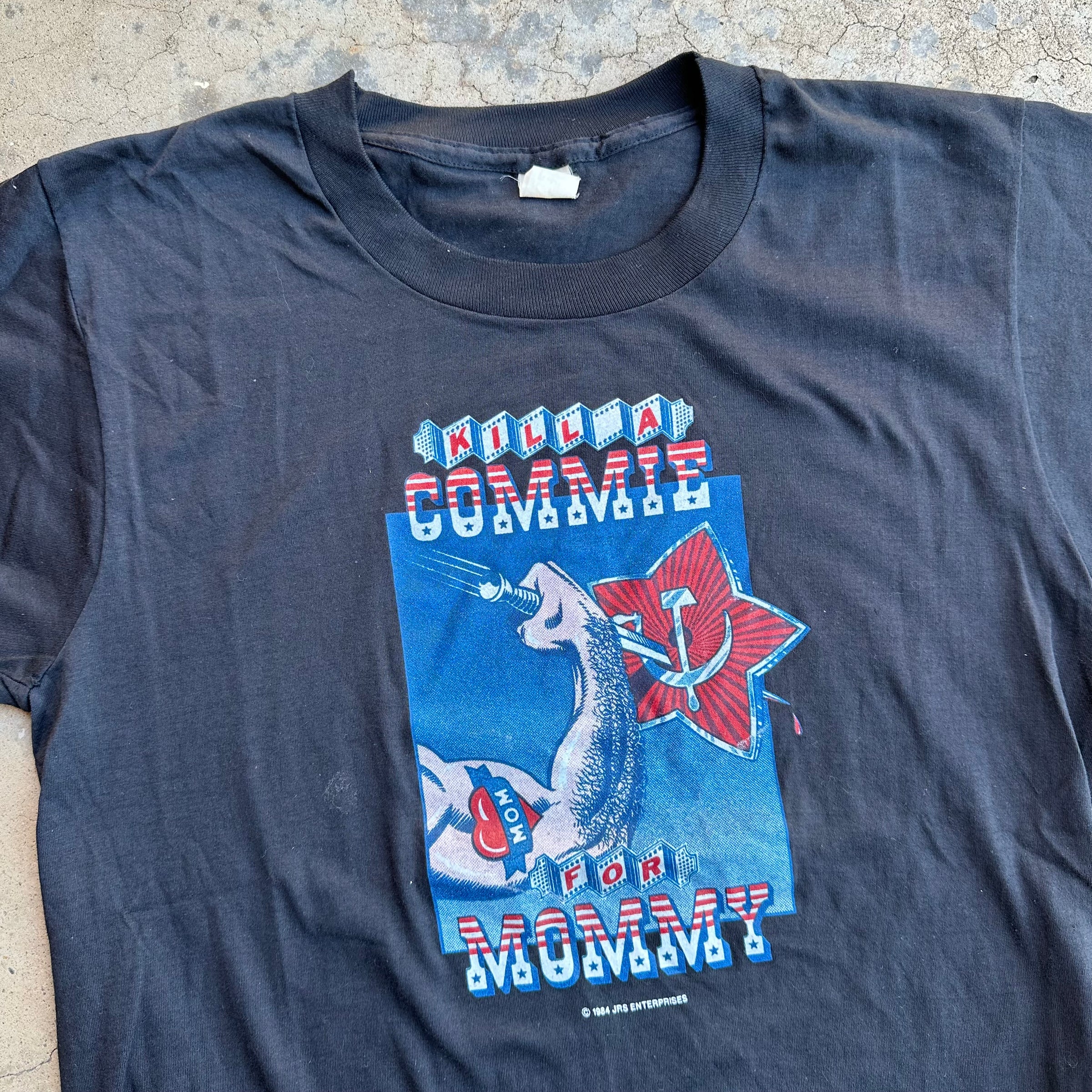 1980’s Kill a Commie for Mommy JRS Enterprises T-Shirt Medium