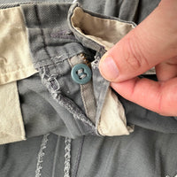 1950’s Grey Boat Cloth Work Pants 34” Waist