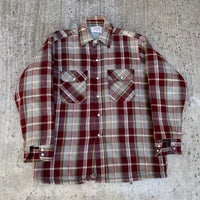 1970’s Mr. Legg’s Quilted Cotton Flannel Shirt Medium