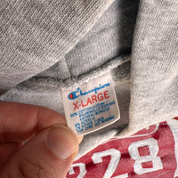 1980’s Flour Bluff Football Champion Hooded Sweatshirt Tagged XL