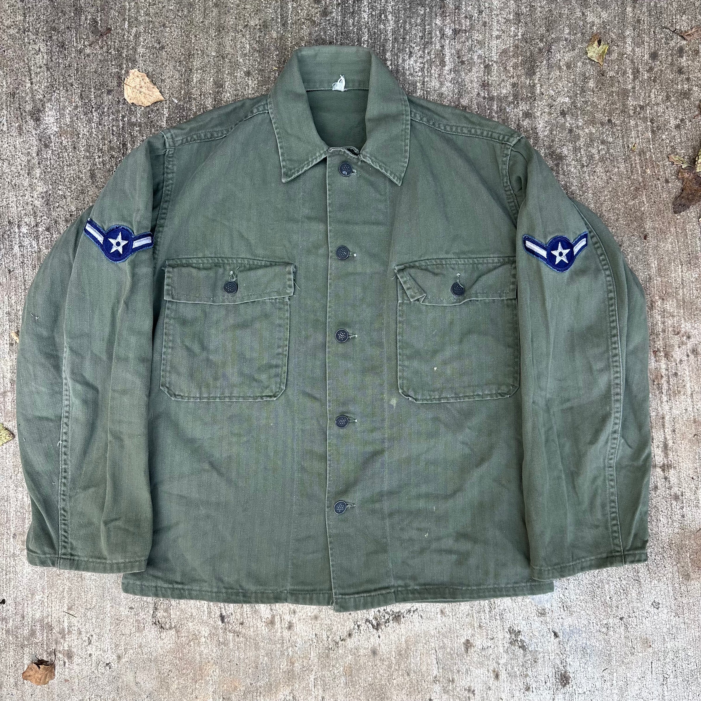 1950’s USAF HBT Fatigue Shirt Medium