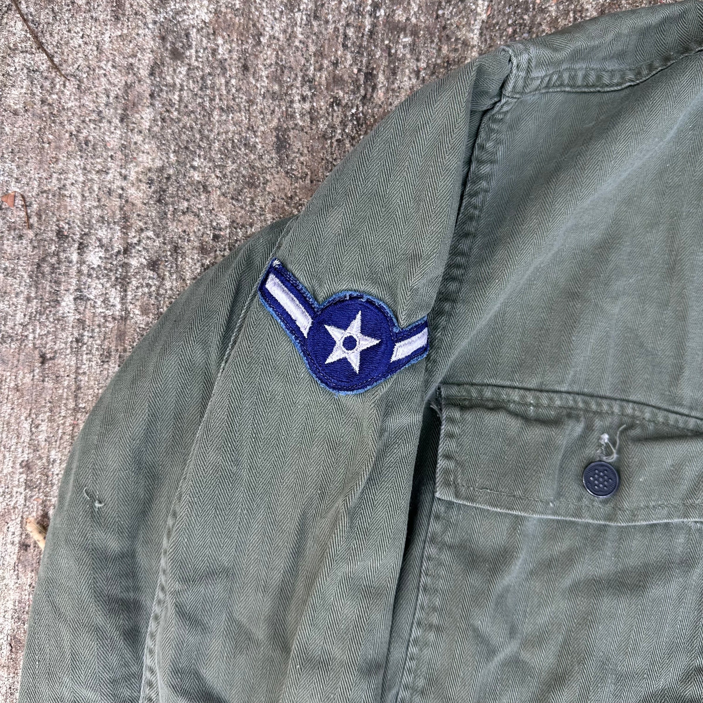 1950’s USAF HBT Fatigue Shirt Medium