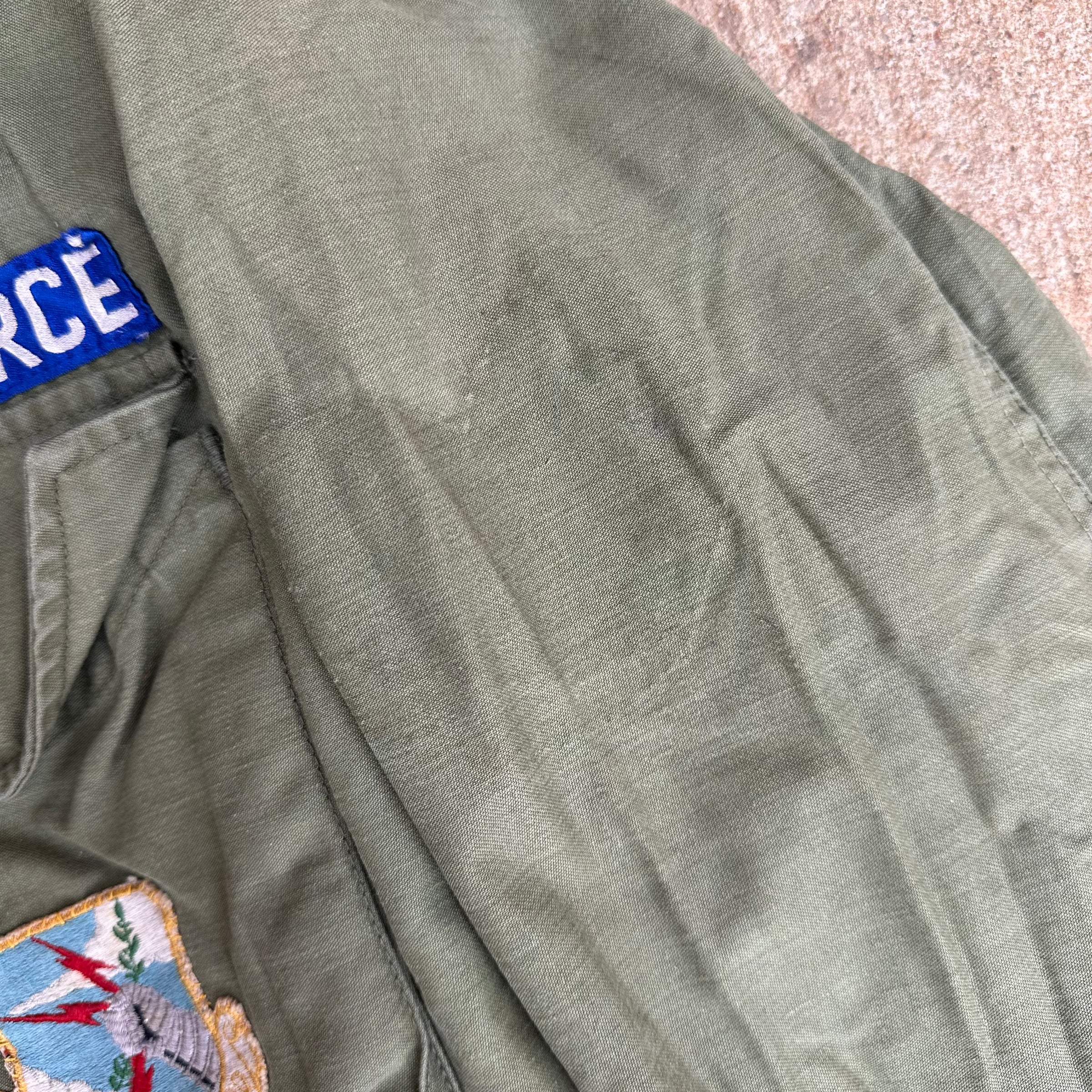 1970’s Patched USAF M-65 Field Jacket Small Regular