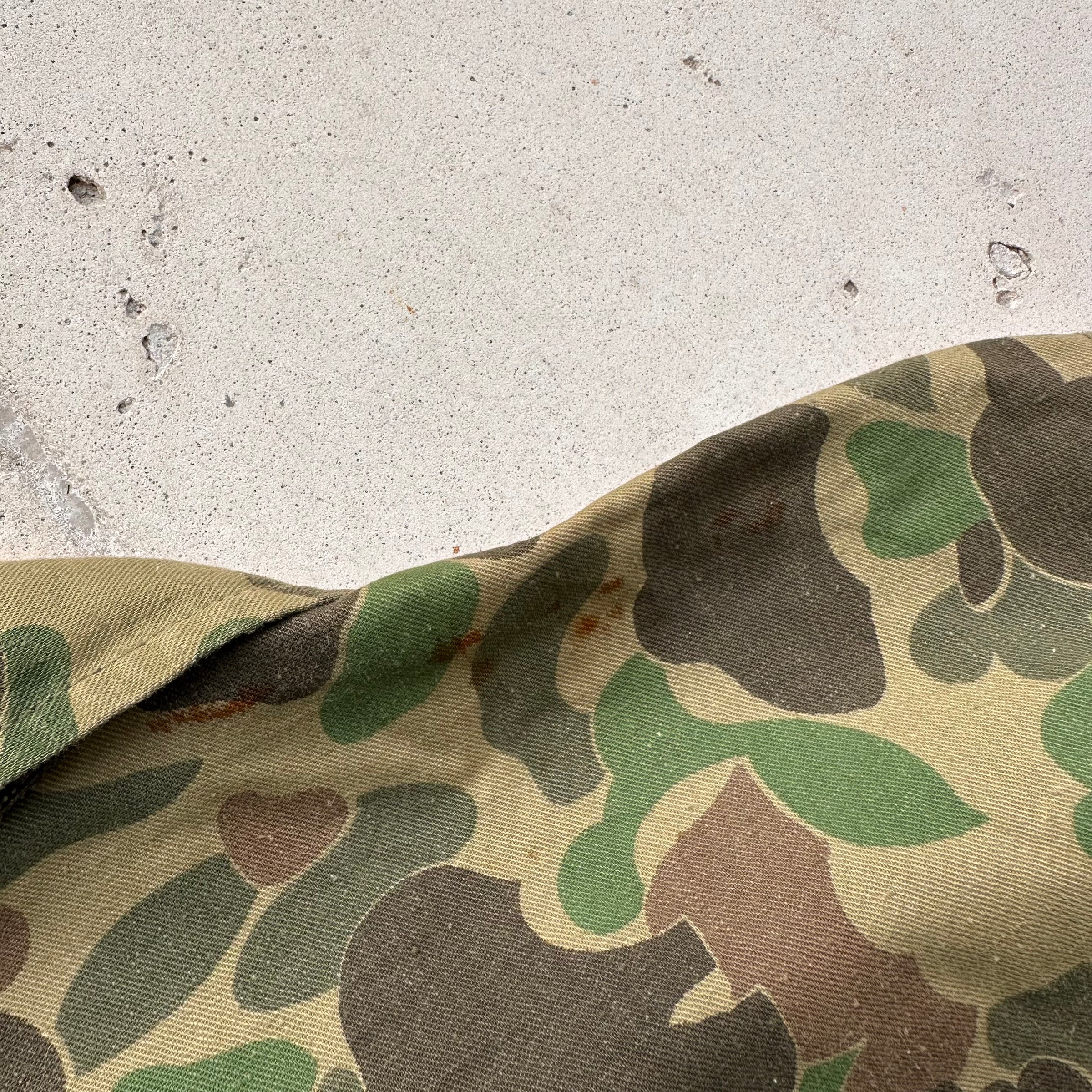 1950’s/60’s 13 Star Button Hunting Camo Jacket 24” Chest