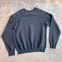 1990’s Black Raglan Crewneck Sweatshirt Large