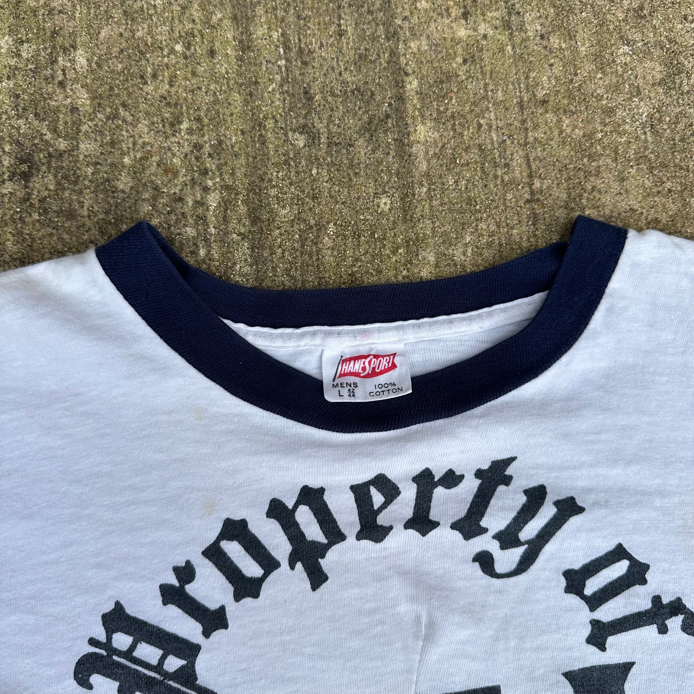 1960’s Delta Tau Delta Fraternity Ringer T-Shirt Small