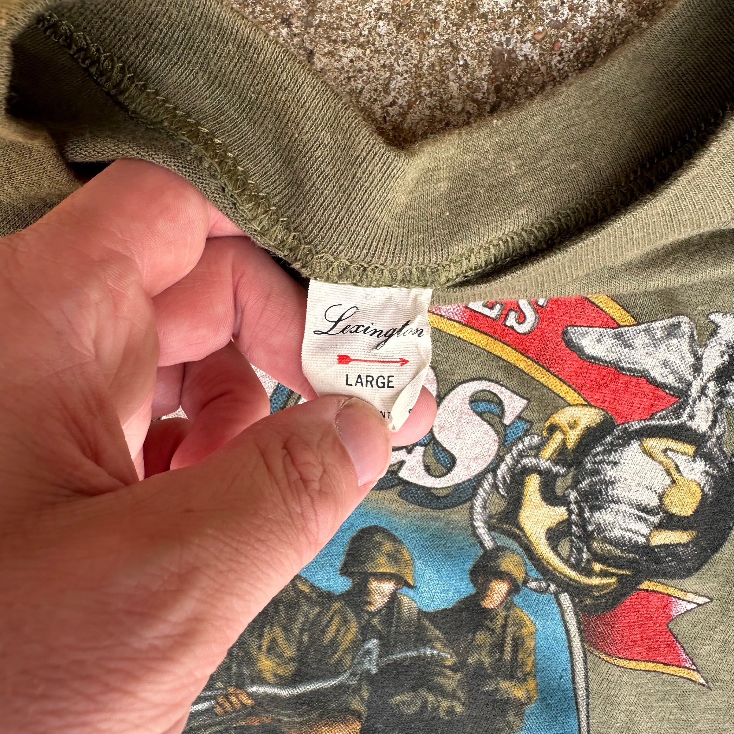 1980’s Just Brass US Marines T-Shirt Medium