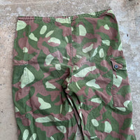 1980’s Finnish M62 Reversible Camo Pants 32” - 41” Waist