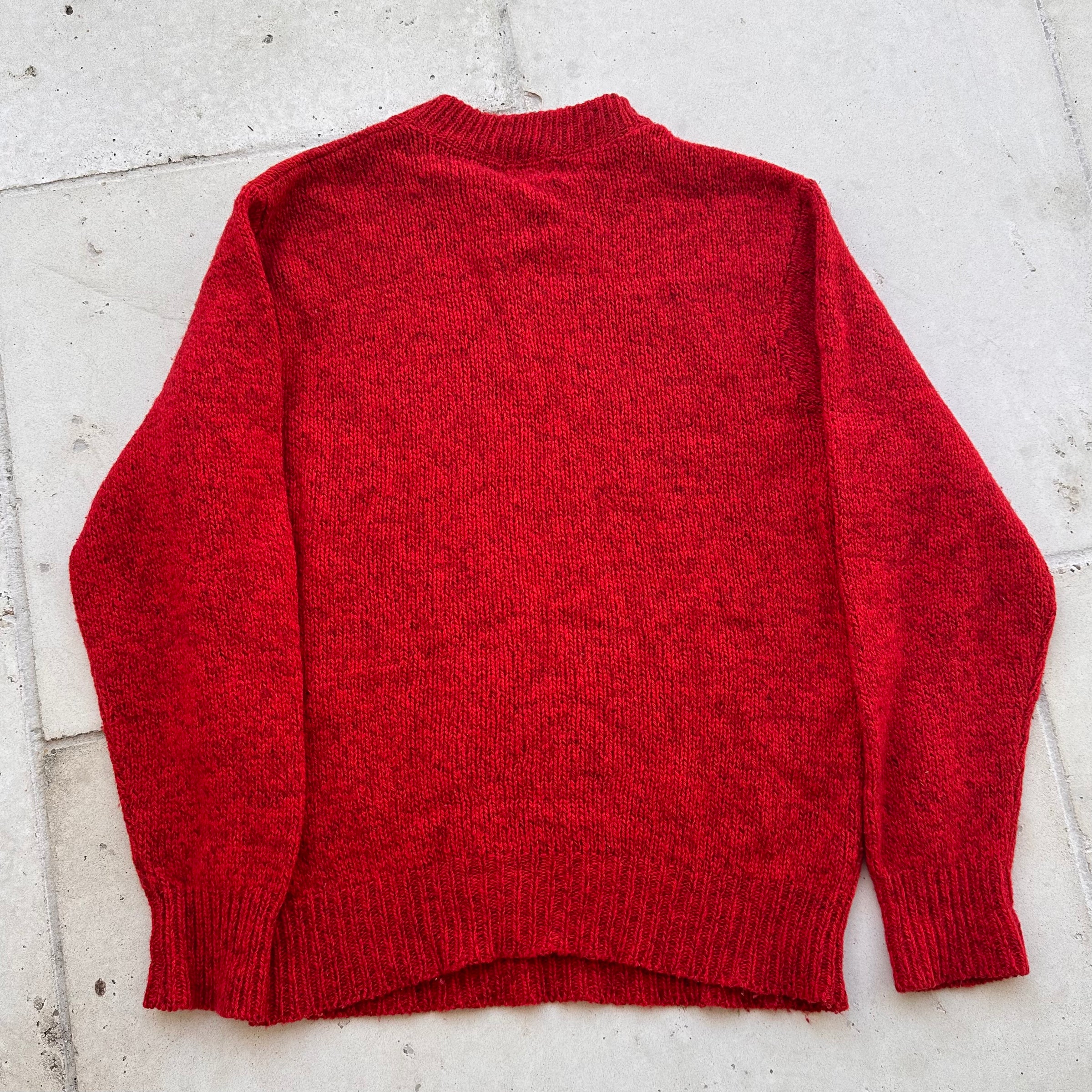 1970’s/80’s LL Bean Red Wool Sweater Large