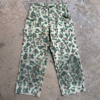 1960’s Duck Hunter Camo Pants 30” Waist