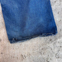 1940’s Sanforized Donut Button Denim Carpenter Jeans 31” x 30”