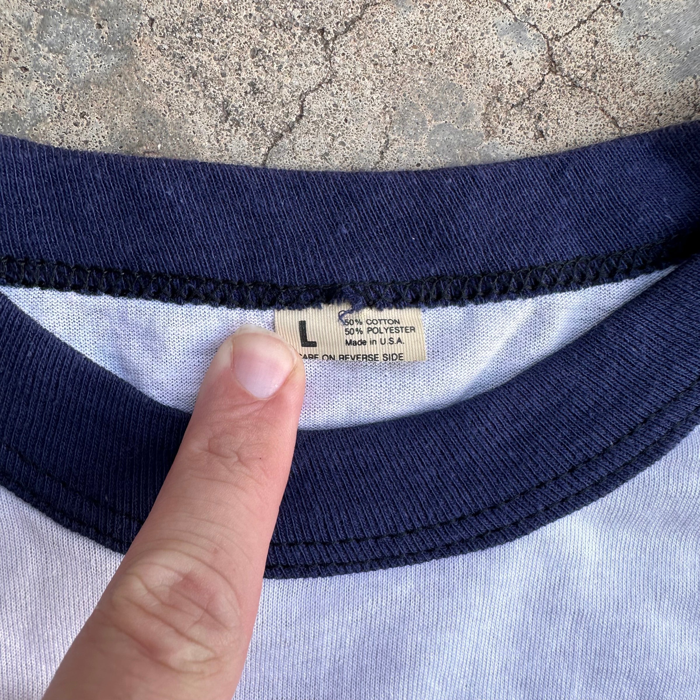 1980’s “Don’t be a Dick” Drunk-Driving Awareness Ringer T-Shirt Medium