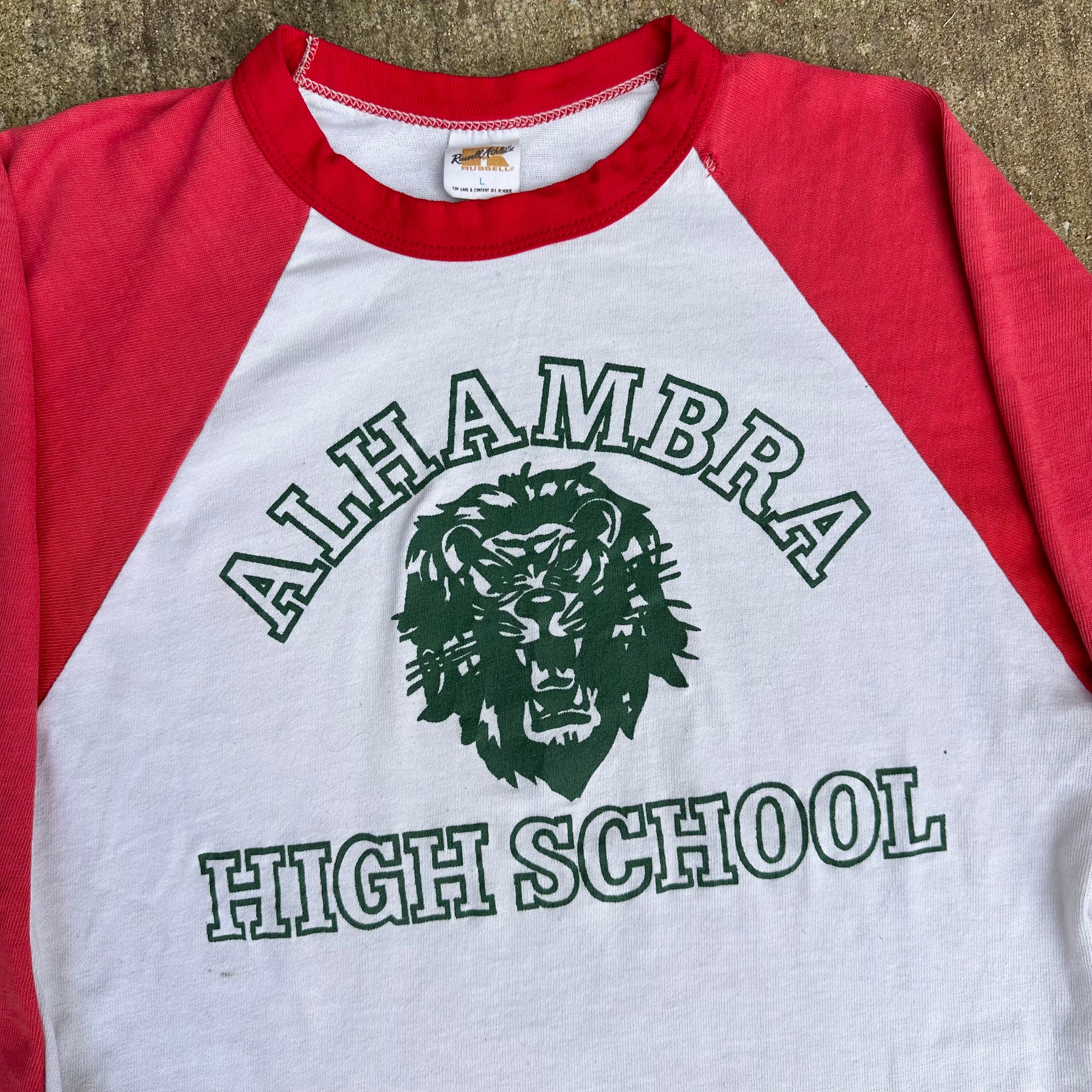 1970’s Russell Athletic Alhambra High School Baseball T-Shirt Medium