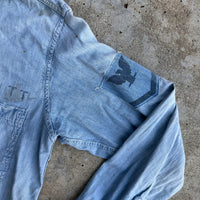 1950’s Korean War USN Stenciled Chambray Work Shirt
